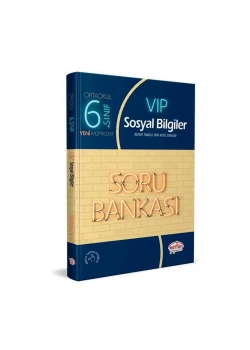 6.Sınıf Sosyal Bilgiler Soru Bankası Editör