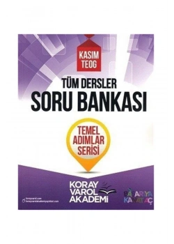 Koray 8.Sınıf Tüm Dersler Soru Bankası Temel Adımlar