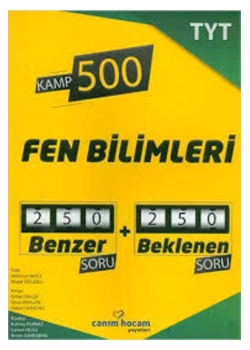 Tyt Kamp 500 Fen Bilimleri Soru Bankası Canım Hocam