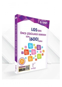8.Sınıf Lgs Den Önce Son 600 Soru   Karekök
