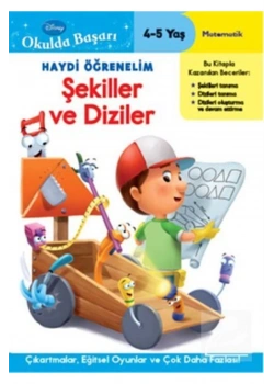 Haydi Öğrenelim Şekiller Diziler 4-5 Yaş Doğan Egmont