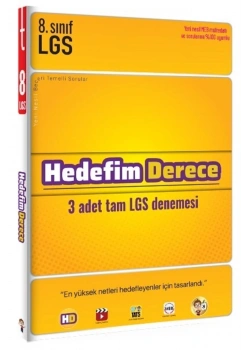 Tonguç 8.Sınıf Lgs Hedefim Derece 3 Denemesi