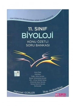 Esen 11.Sınıf Biyoloji Konu Özetli Soru Bankası