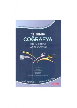 Esen 11.Sınıf Coğrafya Konu Özetli Soru Bankası