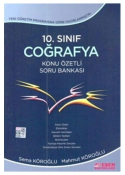 Esen 10.Sınıf Coğrafya Konu Özetli Soru Bankası