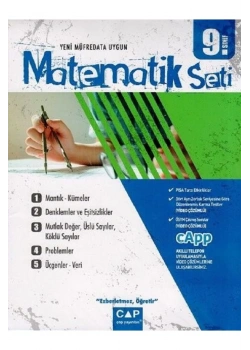 Çap Anadolu Liseleri İçin 9.Sınıf  Matematik Seti