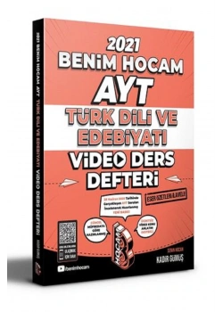 Ayt Türk Dili Edebiyatı Video Ders Notları  Benim Hocam