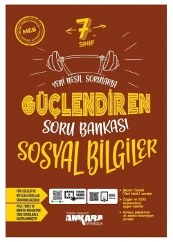 7. Sınıf Sosyal Bilgiler Güçlendi̇Ren Soru Bankasi Ankara Yayın