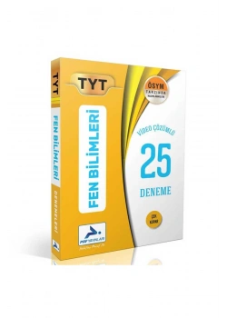Paraf Tyt Fen Bilimleri Çözümlü 25 Deneme