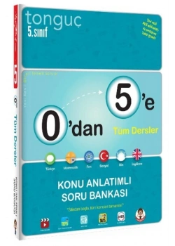 Tonguç 0 Dan 5 E Tüm Dersler Konu Anlatım Soru Bankası