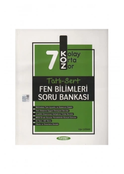 Kurmay 7.Sınıf Koz Fen Bilimleri Tatlı Sert Soru Bankası