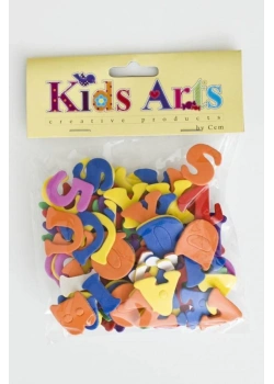 Kıds Arts  My-017B Eva Set  Harfler 24/144