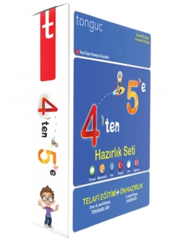 Tonguç 4 Ten 5 E Hazırlık Seti