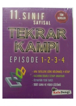 11.Sınıf Sayısal Tüm Dersler Tekrar Kampı Kafa Dengi
