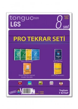 Tonguç 8.Sınıf Tüm Dersler Pro Tekrar 7 Li Set 2020
