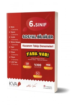 Kva 6.Sınıf Sosyal Bilgiler Kazanım Takip Denemeleri Koray Varol Akademi