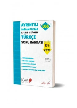 *Kampanya* Lgs 1.Dönem 8.Sınıf Türkçe Soru Bankası Koray Varol