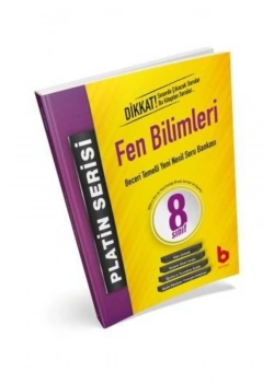 Basamak  8.Sınıf Fen Bilimleri Yeni Nesil Platin Soru Bankası-Kampanyalı