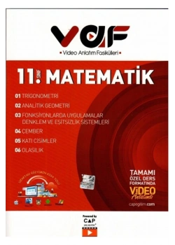 Çap 11.Sınıf Matematik Video Anlatım Fasikülleri