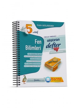 5.Sınıf Fen Bilimleri Alıştıran Defter Çanta