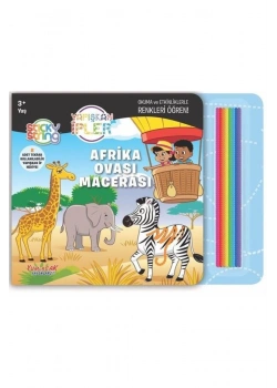 Afrika Ovası Macerası Yapışkan İpler 3+Yaş Yumurcak