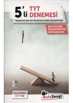 Tyt 5 Li Deneme Denemesi   Kafadengi