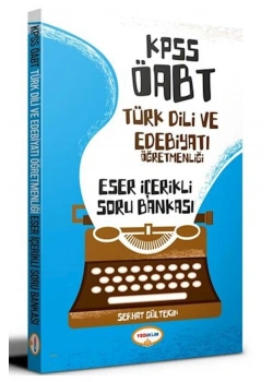 Kpss Öabt Türk Dili Edebiyatı Öğretmenliği Eser İçerikli Soru Bankası Yediiklim