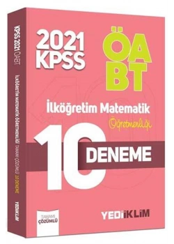 Öabt 2021 İlköğretim Matematik Öğretmenliği 10 Deneme Yediiklim