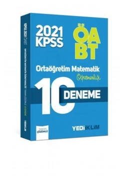 Öabt 2021 Ortaöğretim Matematik Öğretmenliği 10 Deneme Yediiklim