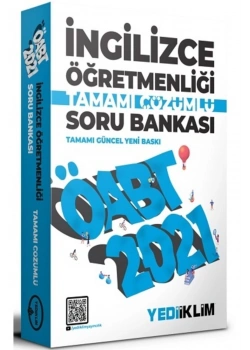 Öabt 2021 İngilizce Öğretmenliği Çözümlü Soru Bankası Yediiklim