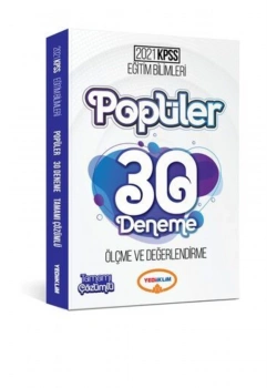 2021 Kpss Eğitim Bilimleri Popüler Ölçme Değerlendirme 30 Deneme Yediiklim