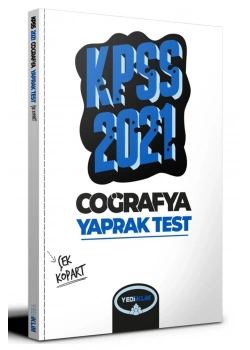 Kpss 2021 Coğrafya Yaprak Test Yediiklim
