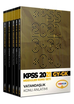 Kpss 2021 Gy Gk Konu Anlatım Modüler Set  Yediiklim