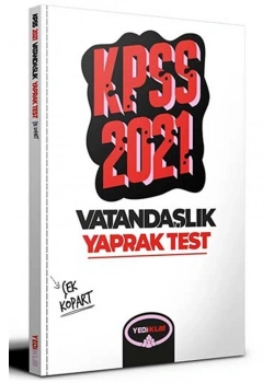 Kpss 2021 Vatandaşlık Yaprak Test Yediiklim