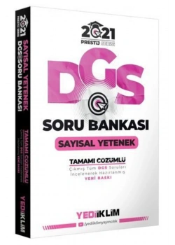 Dgs 2021 Sayısal Çözümlü Soru Bankası Yediiklim