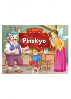 Pinokyo Üç Boyutlu Masallar Beyaz Balina