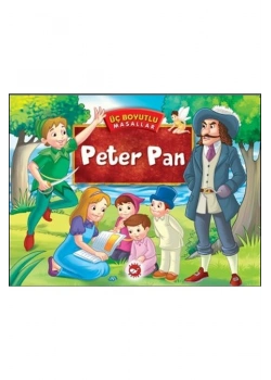 Peter Pan Üç Boyutlu Masallar Beyaz Balina