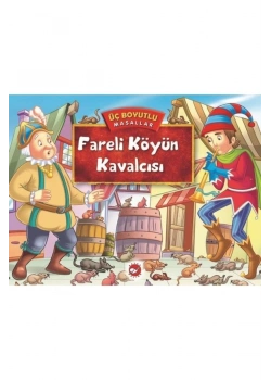 Fareli Köyün Kavalcısı Üç Boyutlu Masal     Beyaz  Balina
