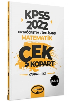 2022 Kpss Ortaöğretim Önlisans Matematik Yaprak Test  Yediiklim