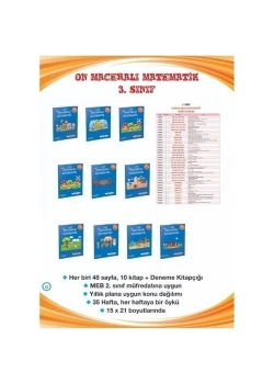 Metafor 3.Sınıf On Maceralı Matematik Seti