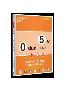 Tonguç 5.Sınıf 0 Dan 5 E Sözel Konu Anlatımlı Soru Bankası