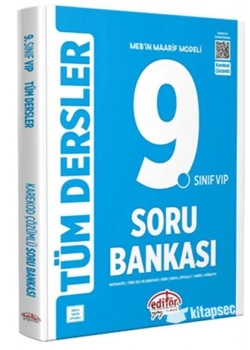 Editör 9.Sınıf Vip Tüm Dersler Soru Bankası