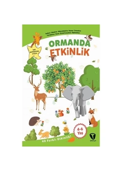 Ormanda 40 Etkinlik 4-6 Yaş Kodlama Eşleştirme Dikkat Geliştirme Turkuvaz