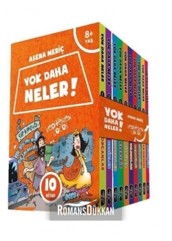 Yok Daha Neler Seti10 Kitap Kutulu 8+Yaş Asena Meriç Yediveren