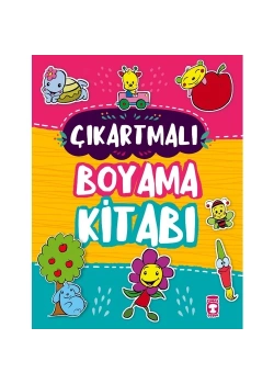 Çıkartmalı Boyama Kitabı Timaşçocuk