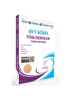 Karekök Ayt Sözel Tüm Dersler Soru Bankası