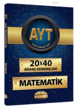 Robert Ayt Matematik 20X40 Branş Denemeleri