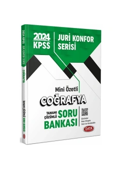 Data 2024 Kpss Mini Özetli Coğrafya Çözümlü Soru Bankası