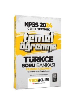 Kpss 2024 Gy Türkçe Çözümlü Soru Bankası  Yediiklim