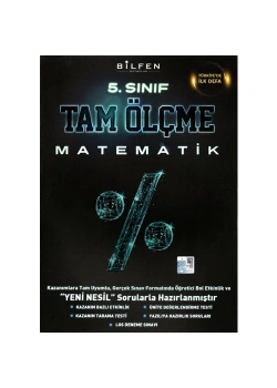 Bilfen 5.Sınıf Matematik Tam Ölçme Yeni